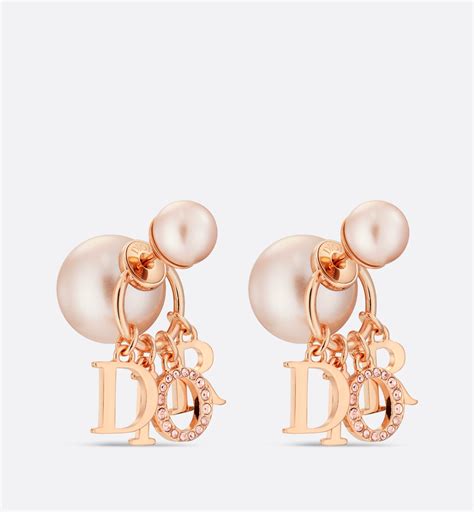 dior charm hoop earrings|Dior earrings new look.